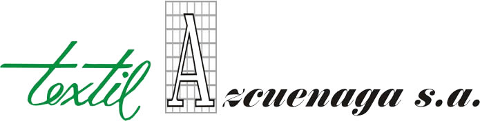  logo textil azcuenaga fabrica de tela media sombra